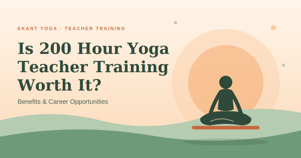 Students practising during a 200 hour yoga teacher training course.
